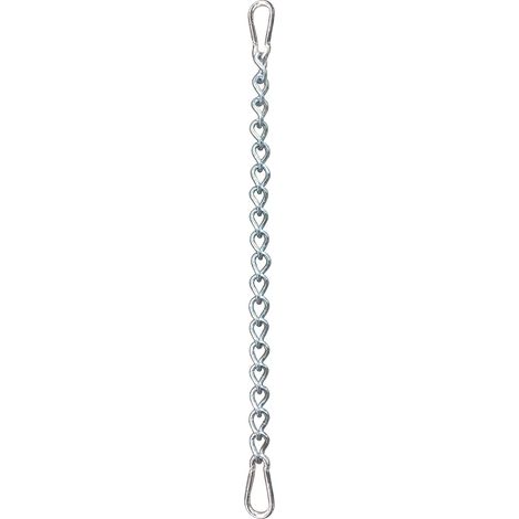 CSPARKV Chain with Two Carabiners, Variable Fastening for Hammock Chair  up to 230 kg (Chain 66 cm) (1/5)