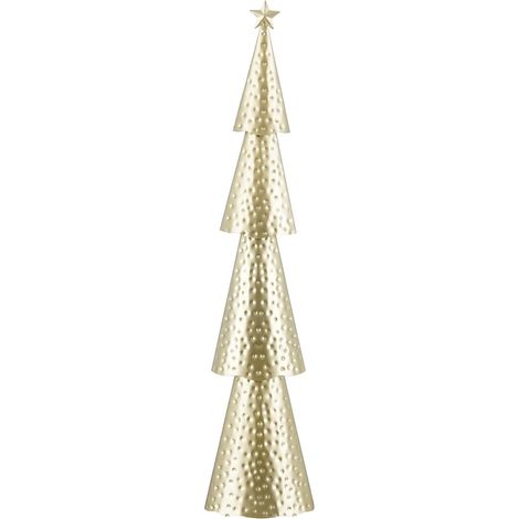 Mica Decorations Sapin de Noël décoratif Or H68xl8xL14.5cm (1/3)