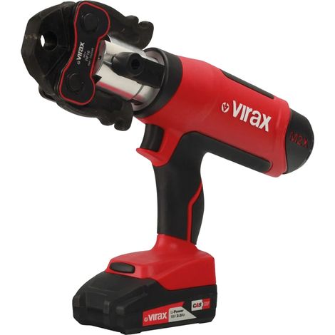 VIRAX  Prensa  electromecánica  Viper  M2X  +  U  16-20-25-32  +2  baterías  -  253560 (1/5)