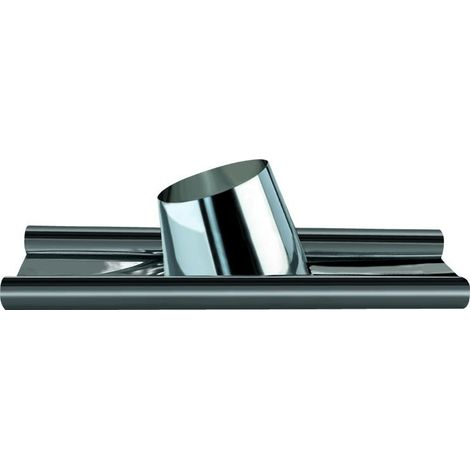 Dachsparren aus Edelstahl für Schrägdächer 5 ÷ 30° mit Aluminiumsockel d.130