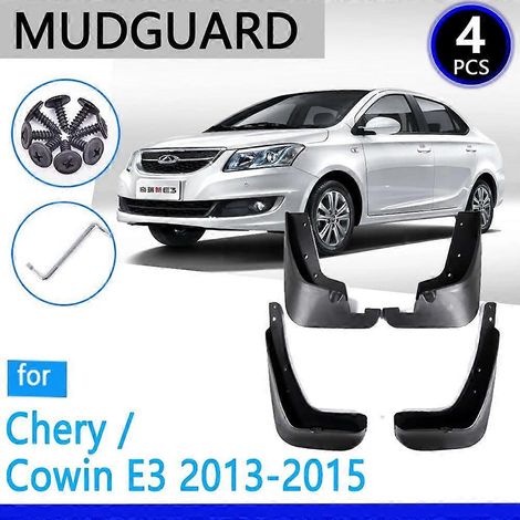 Garde-boue compatibles avec Chery E3 Cowin 2013 2014 2015 - Accessoires auto - Bavettes et ailes - Pièces de rechange auto (1/5)