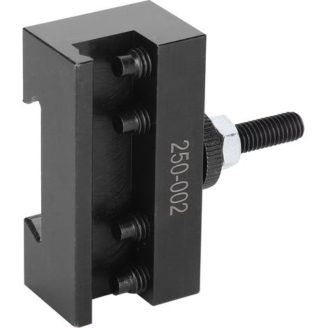Porte-outil à changement rapide pour tour CNC en acier à haute teneur en carbone, durable (250×002) (1/5)