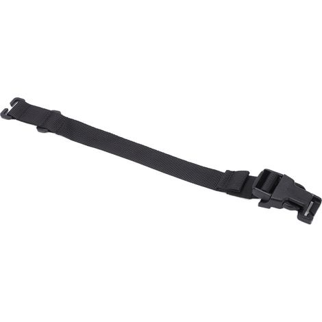 Set mit 4 Reisegepäckgurten, verstellbar, strapazierfähig und multifunktional, mit Schnalle, für Outdoor-Aktivitäten (schwarz). (1/5)