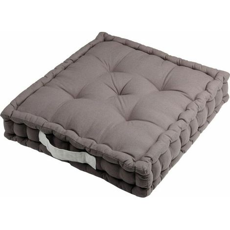 Epais coussin de sol en coton Uni