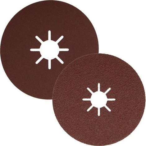 Korund Disques abrasifs 125 mm grain 80