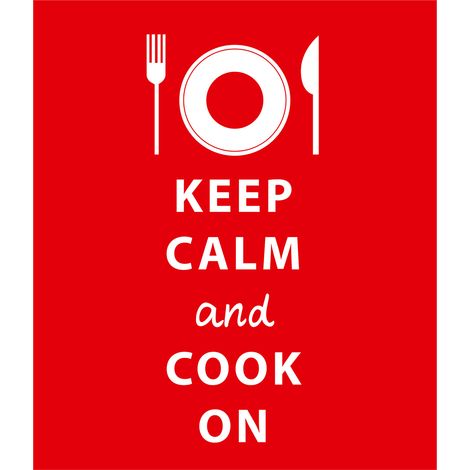 Piastra para Schizzi per Piani Cottura Keep Calm (1/4)