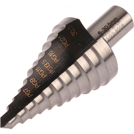 Foret étagé RS PRO 6mm 30.5mm, HSS ( Prix pour 1 ) (1/3)