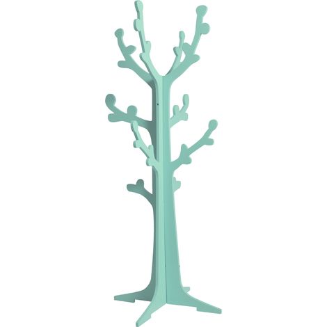 Arbre portant en forme de cerisier Bleu azur 45x120cm (1/2)