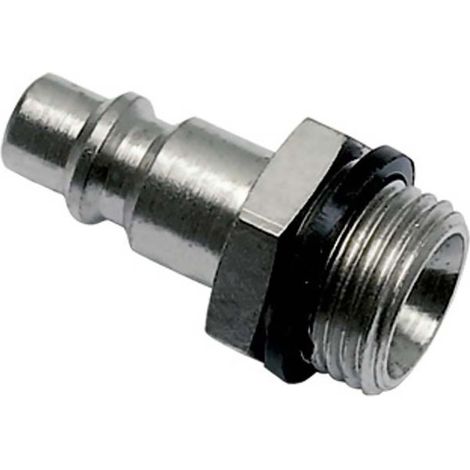 Raccord rapide pneumatique Legris, Filetage vers Mâle G 1/4 Mâle 1/4 ISO B8 en Acier ( Prix pour Paquet de 5 )