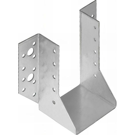 Sabot de charpente galvanisé à ailes extérieures - Larg. 120 x Ht. 160 mm