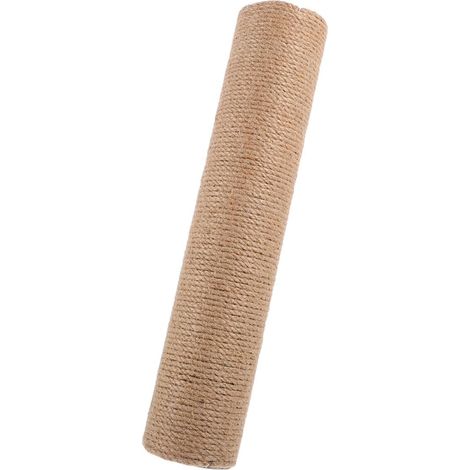 Poteau Griffoir Chat Jute Naturel Remplacement Accessoire DIY pour Arbre à
