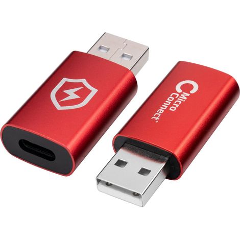 MicroConnect Safe Charge USB-A a C per dati, MC-acadap-SC