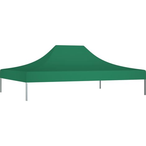 INLIFE Toit de tente de réception 4x3 m Vert 270 g/m² (1/5)