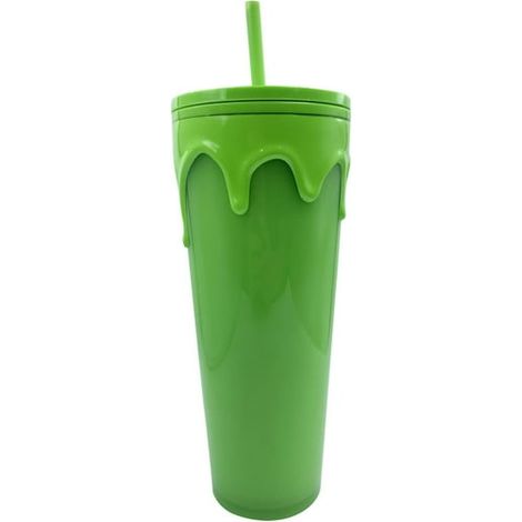 Gobelet lumineux vert fluo 2023, tasse isotherme 24oz avec effet phosphorescent, verre à boisson réutilisable pour boissons froides, idéal cadeau, 1 pièce. (1/4)