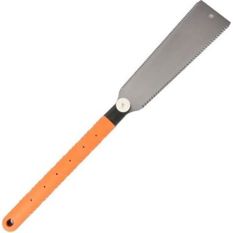 Japanische Doppelsäge für Hartholz – 240 mm flexibles Sägeblatt – Dreifach geschliffene Zähne für saubere Schnitte – Für den professionellen Einsatz (1/5)