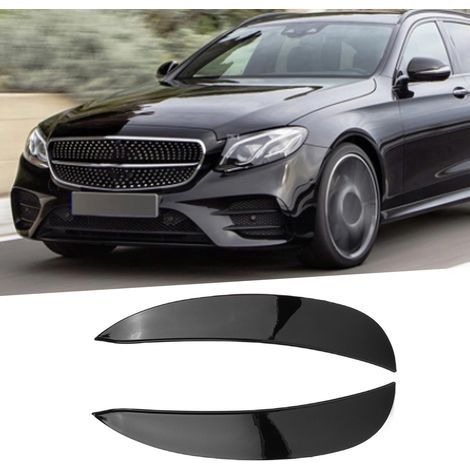 2 Pièces Aileron Avant Pare-chocs Spoiler pour Mercedes Classe E W213 AMG Line 2016‑2020 (1/5)