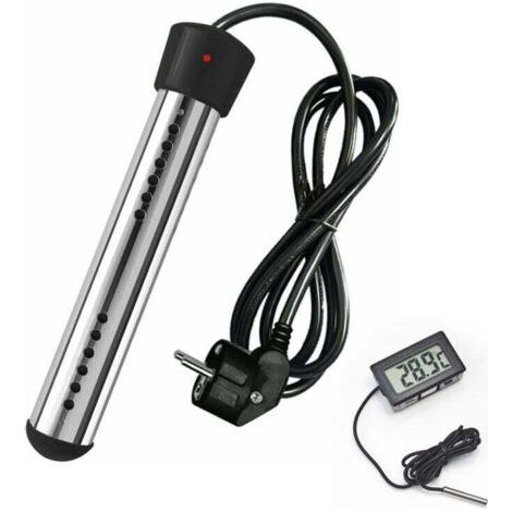 Résistance pour chauffe-eau électrique 3000W – Acier inoxydable – Tension d'immersion – Pour seaux et petites piscines (1/5)