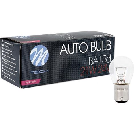 AMPOULE P21W BA15D 21W 24V (BOITE DE 10) M-TECH