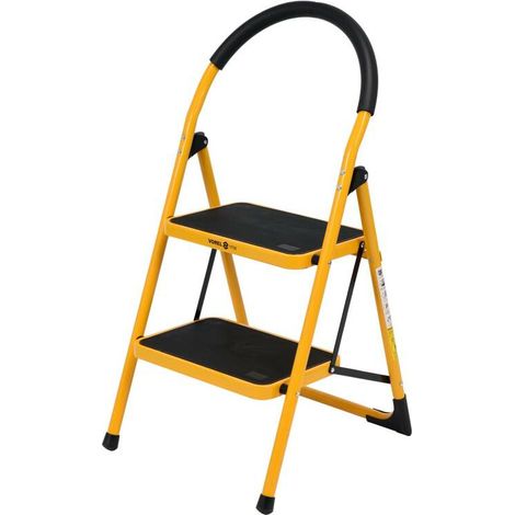 Vorel 17730 - Escalera resistente y duradera, ideal para uso profesional en construcción y mantenimiento.
