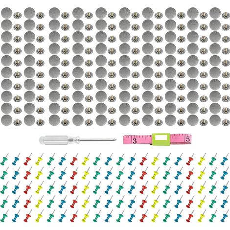 100-teiliges Dachreparaturset mit Klammern und Befestigungsnadeln (1/5)