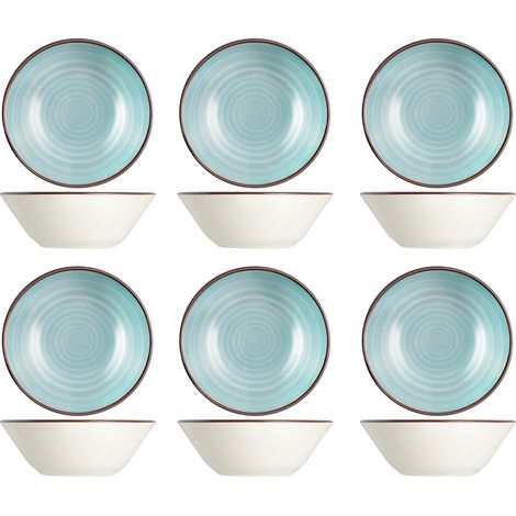 H&H 12 Bowls Conic STW Caribe Cm16,5 (1/2)