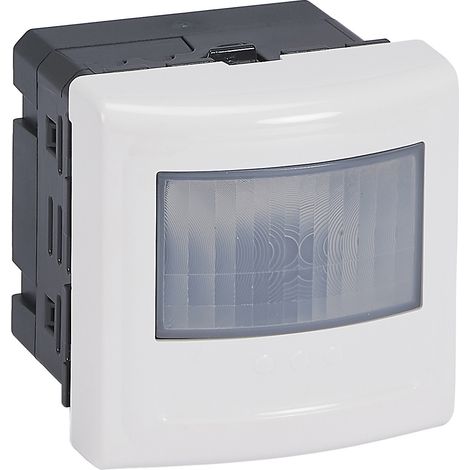 Legrand – Détecteur de mouvement infrarouge 78459A – Angle de détection 180° – Portée réglable 3 à 10 m – Compatible avec éclairage LED et fluocompacts (1/4)