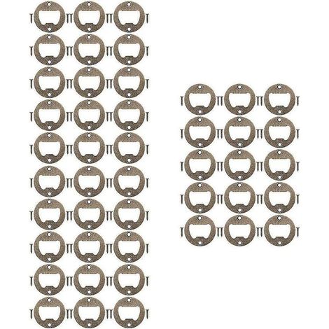 45 pièces Ouvre-bouteilles à monter soi-même, inserts métalliques pour ouvre-bouteilles de bière (1/4)