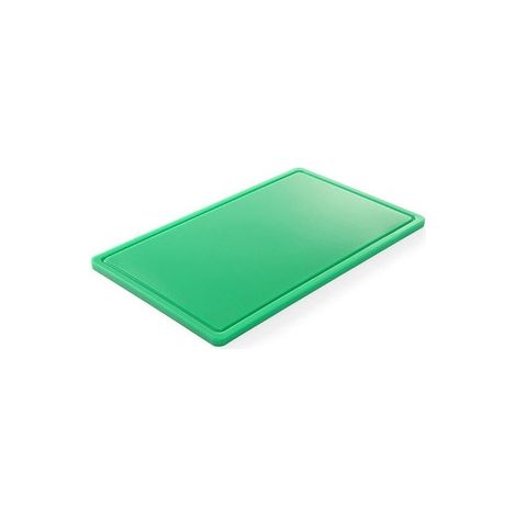 Planche à découper HACCP pour légumes GN 1/1 verte - Hendi 826034