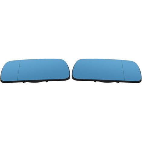 Paire de rétroviseurs bleus de rechange pour modèles E46 (02.1998-03.2005) et E39 (1995-2000). (1/4)