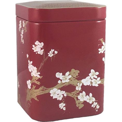 Petite boite pour le thé Contenance 100 gr - Cerisier