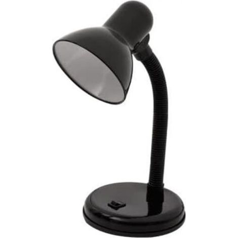 Lampe de bureau pour une luminosité optimale dans votre espace de travail (NOIR)(sans ampoule) (1/4)