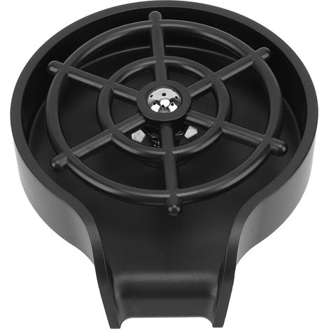 Lave-bouteilles, nettoyeur de verres, rince-tasses pour évier, avec tuyau de 80 cm en acier inoxydable 304 et raccord à 3 voies (1/5)