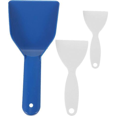 Pelle à glace en plastique pour réfrigérateur (lot de 3), grattoir à glace, déneigeuse, pelle à dégivrer pour congélateur, facile à retirer (1/3)