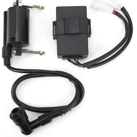 Bobine d'allumage CDI et bougie de remplacement pour Kawasaki Bayou 300 KLF300B 1988-2004, kit complet moteur, pièce neuve (1/5)