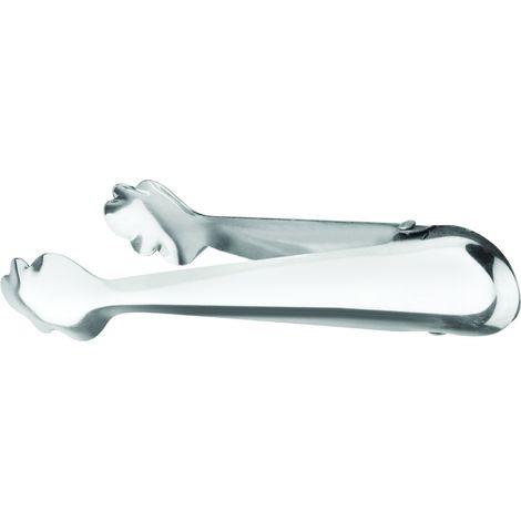 Pinza para hielo acero inox 18cm (1/4)