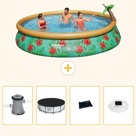 Bestway Bestway Fast Set Ronde - 457x84 cm - 5-pièces S328 (1/5)