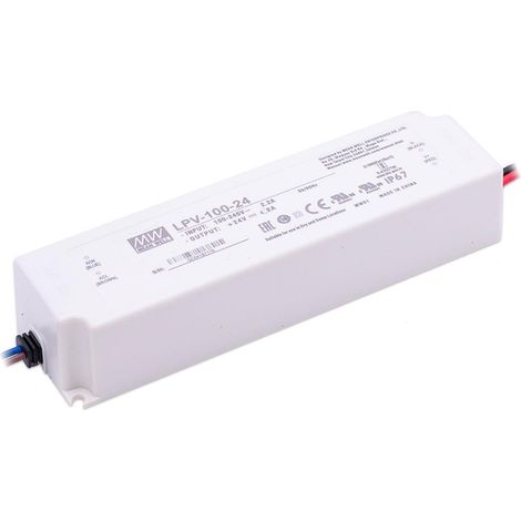 Mean Well LPV-100-24 Netzteil 100W 24V 4.2A IP67 Schaltnetzteil CV (1/4)