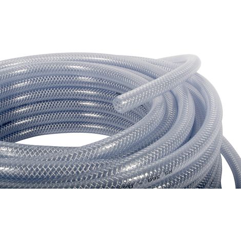 COBA, Flexible à eau en PVC transparent, longueur 50 m, Ø 32