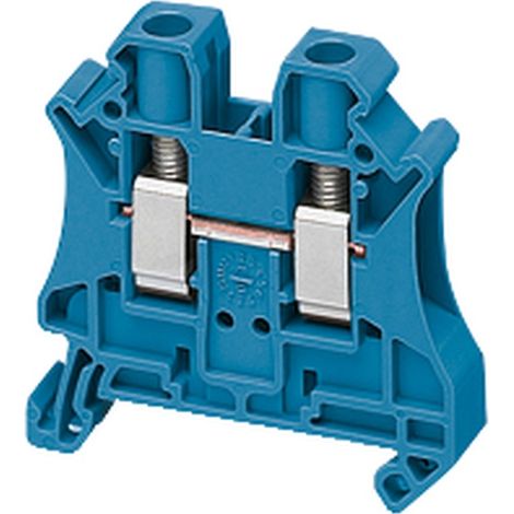 Borne conex tornillo LINERGY 6mm² ajuste en clip 1000 V juego de 50 unidades azul