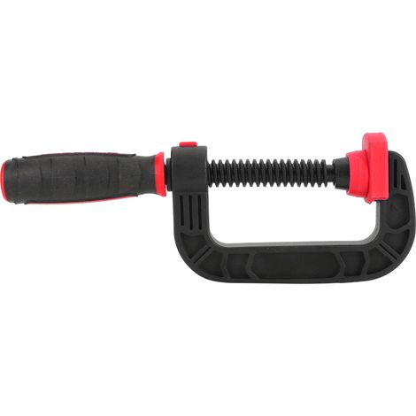 Pince à dégagement rapide, serre-joint en C, 50mm d'ouverture, outil de menuisier bricolage, maintien manuel. (1/5)