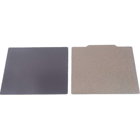 Plateau magnétique double face en caoutchouc acier pour imprimante 3D E12 E16, adhérence renforcée, 310 x 310 mm, flexible et réutilisable. (1/5)
