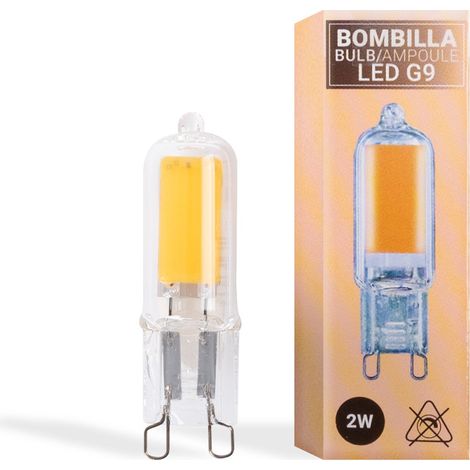 LED G9 Stiftsockellampe 220-240V AC - COB - 360° - 2W