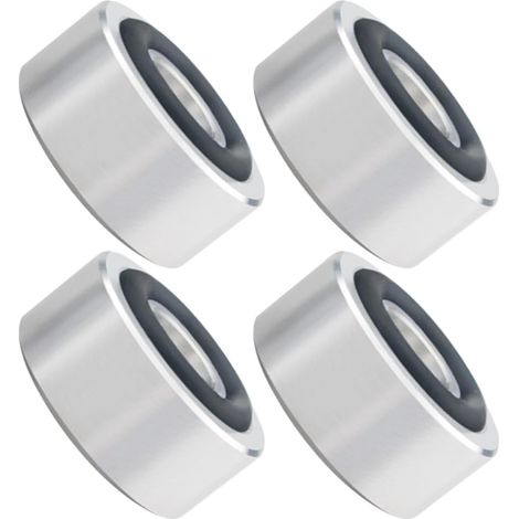 Pieds Isolants 4pcs et Amélioration Qualité Sonore en Alliage D'aluminium Protection du Sol pour Haut-parleurs et Caissons de Basses en Studio D'enregistrement (1/5)