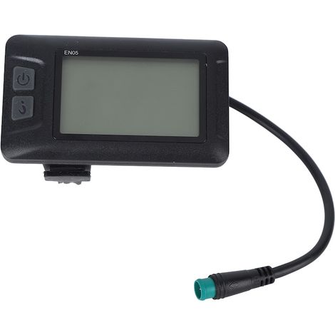 Écran LCD pour vélo électrique Jormftte, 24 V/36 V/48 V, connexion étanche, 5 broches (1/5)