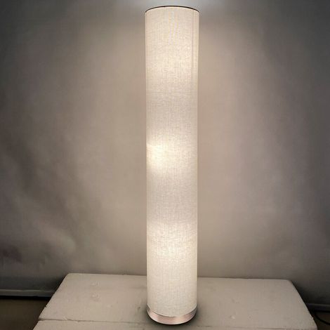 [NEUWERTIG] B-Ware Globo Stehleuchte Ava sandfarbener Textil-Schirm Stehlampe Lampe Leuchte Spot668 (1/2)