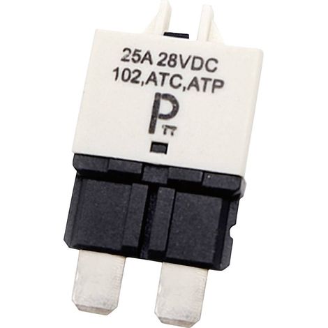 PARTS PTT Circuit Breaker Standard, type 3, Manual Reset, 25A C001-102-0096 Disjoncteur 25 A blanc 1 pc(s) V924203