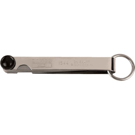 BAHCO - Jauge d'épaisseur professionnelle avec anneau de sécurité, 76 mm (1/2)