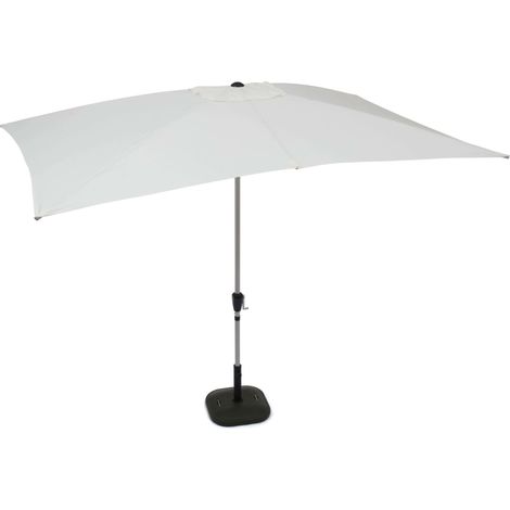 Ombrellone da Giardino in Alluminio 2x3 m Taddei Marsiglia Bianco