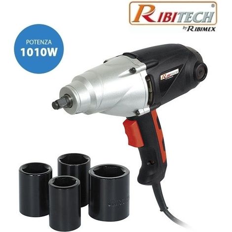Avvitatore pneumatico elettrico/Chiave ad impulsi elettrica 1010W Ribitech - PRCCEKIT5
