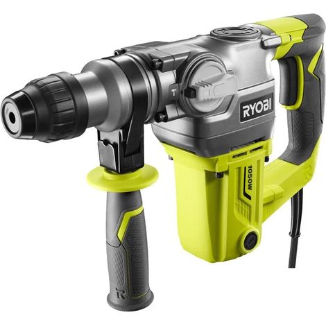 RYOBI RSDS1050-K Bohrhammer 1050 Watt 3,6 J SDS plus + 5 tlg. Bohrer Meißel Set + Koffer ( 5133004350 ) (1/4)